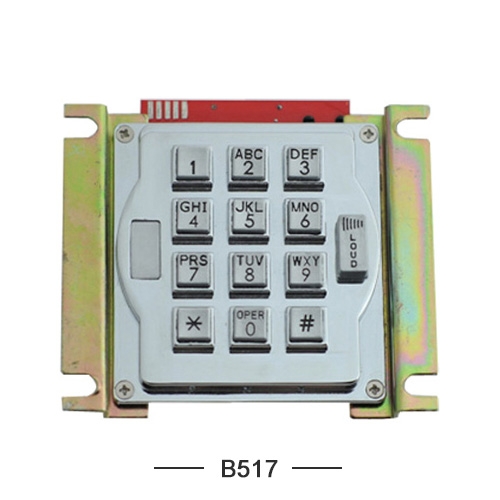 监狱电话机专用13字键锌合金键盘