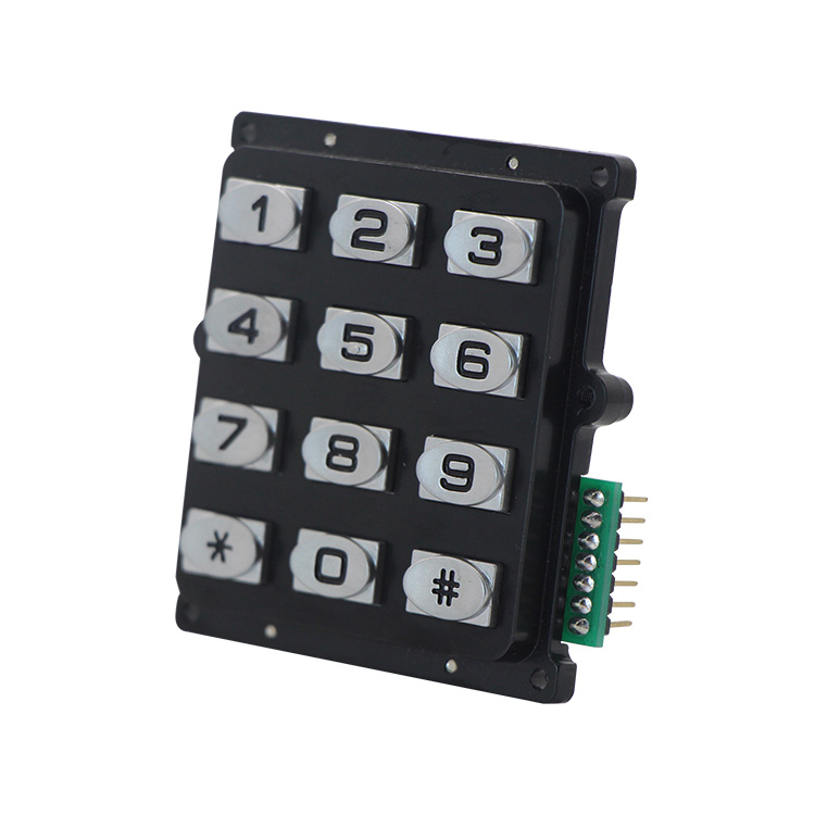 industrial metal code door lock keypad B519