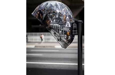 When Payphone Handsets Meet Street Art