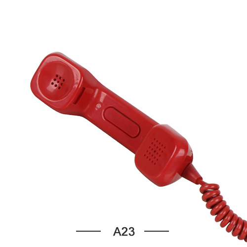 信沃A23化工防暴煤矿消防电话手柄